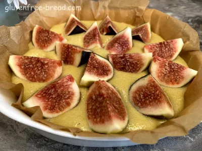 Almond Flour and Fig Cake