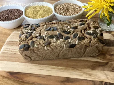 Buckwheat Millet Flaxseed Bread