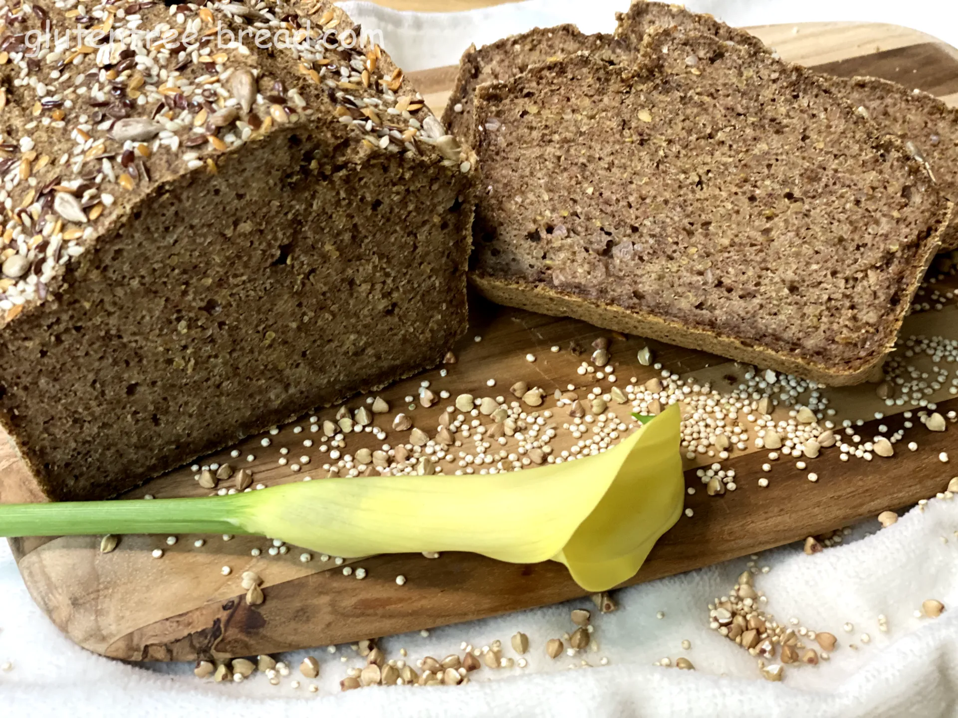 Buckwheat Quinoa Bread