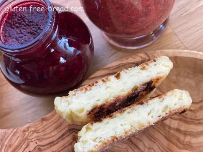 Chia Seed Jam with Frozen Fruit