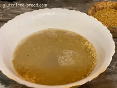 Golden Flaxseed Psyllium Husk Bread