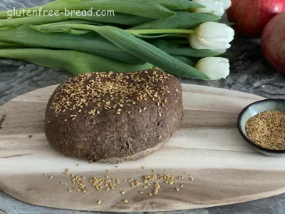 Golden Flaxseed Psyllium Husk Bread