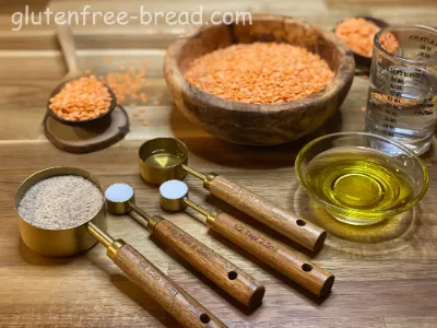 Red Lentil Bread Rolls