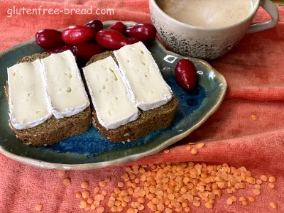 Lentil Flour Bread