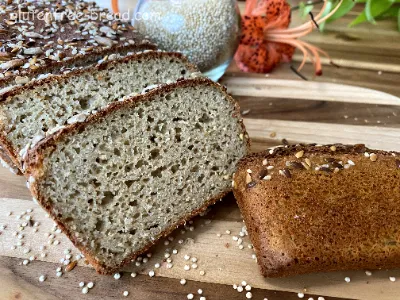 Quinoa Bread 1 Ingredient with Yeast