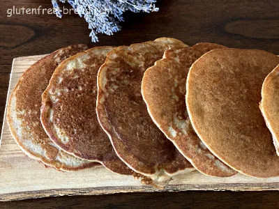 Red Lentil Vegan Pancakes