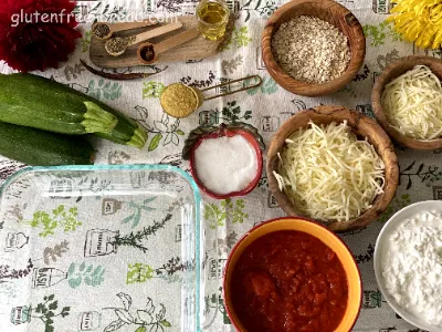 Sheet Pan Zucchini Lasagne