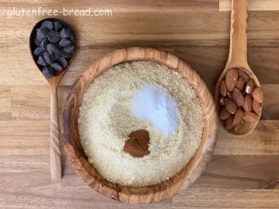 Sweet Zucchini Bread with Almond Flour