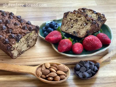 Sweet Zucchini Bread with Almond Flour